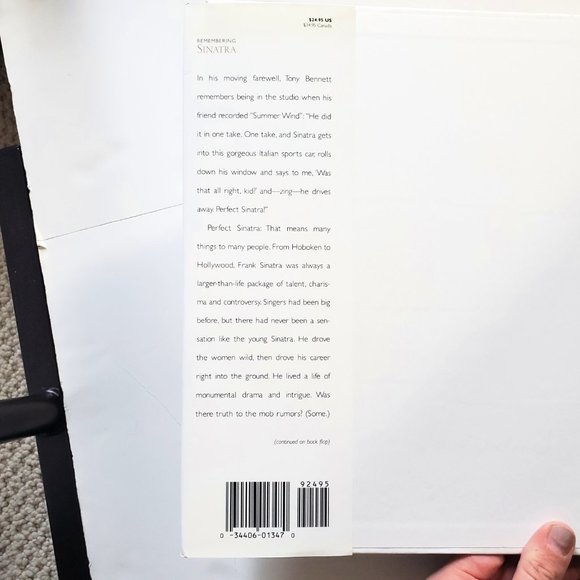 Remembering Sinatra: A Life in Pictures Hardcover Book - Picture 3 of 8